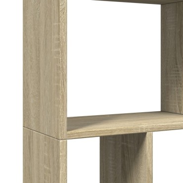 vidaXL Βιβλιοθήκη Sonoma Δρυς 60x20x120cm από Επεξεργασμένο Ξύλο 1 τεμ.