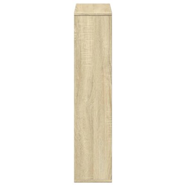 vidaXL Βιβλιοθήκη Sonoma Δρυς 63x20x90cm από Επεξεργασμένο Ξύλο 1 τεμ.