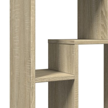 vidaXL Βιβλιοθήκη Sonoma Δρυς 63x20x90cm από Επεξεργασμένο Ξύλο 1 τεμ.