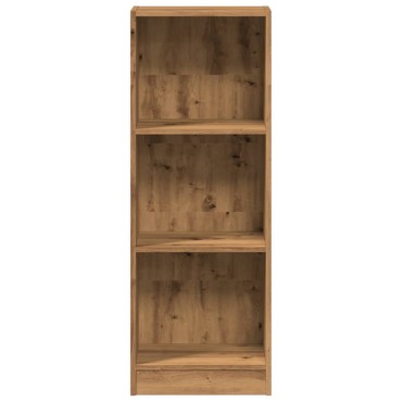 vidaXL Βιβλιοθήκη Αρτισιανή Δρυς 40x24x109cm από Επεξεργασμένο Ξύλο 1 τεμ.