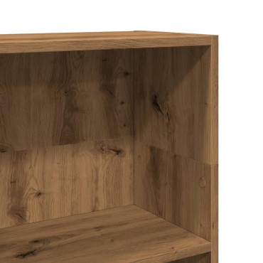 vidaXL Βιβλιοθήκη Αρτισιανή Δρυς 40x24x109cm από Επεξεργασμένο Ξύλο 1 τεμ.