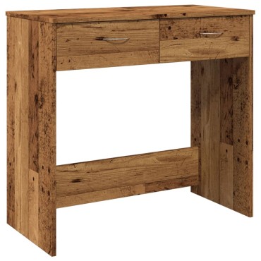 vidaXL Γραφείο Όψη Παλαιού Ξύλου 80x40x75cm από Επεξεργασμένο Ξύλο 1 τεμ.