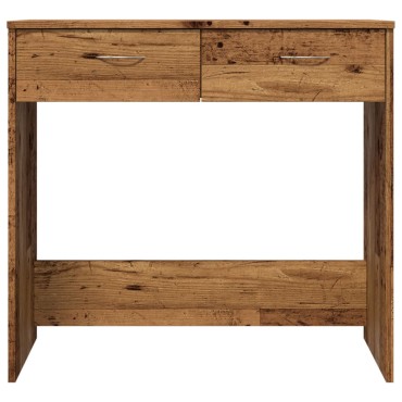 vidaXL Γραφείο Όψη Παλαιού Ξύλου 80x40x75cm από Επεξεργασμένο Ξύλο 1 τεμ.