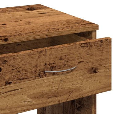 vidaXL Γραφείο Όψη Παλαιού Ξύλου 80x40x75cm από Επεξεργασμένο Ξύλο 1 τεμ.
