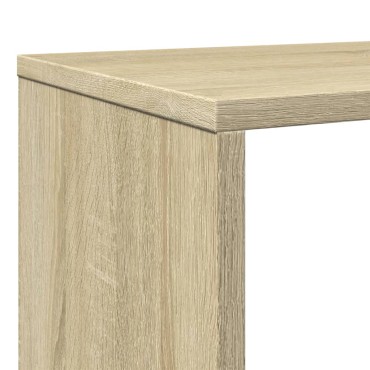 vidaXL Βιβλιοθήκη Χρώμα Sonoma Δρυς 102x29x143cm Επεξεργασμένο Ξύλο 1 τεμ.