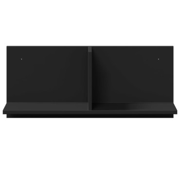 vidaXL Ντουλάπι Τοίχου Μαύρο 70x16,5x30cm από Επεξεργασμένο Ξύλο 1 τεμ.