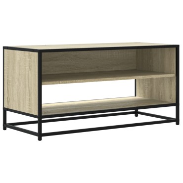 vidaXL Έπιπλο Τηλεόρασης Sonoma Δρυς 91x40x46cm Επεξ. Ξύλο