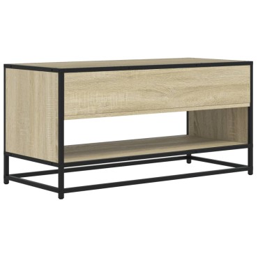 vidaXL Έπιπλο Τηλεόρασης Sonoma Δρυς 91x40x46cm Επεξ. Ξύλο