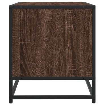 vidaXL Έπιπλο Τηλεόρασης Καφέ Δρυς 120,5x40x46cm Επεξεργασμένο Ξύλο