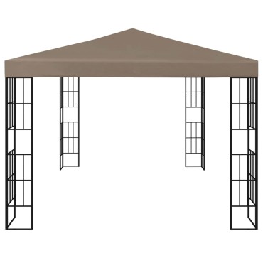 vidaXL Κιόσκι Taupe 4 x 3 μ.