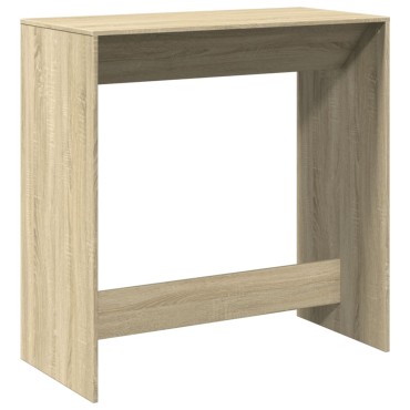 vidaXL Τραπέζι Μπαρ Sonoma Δρυς 102x50x103,5cm Επεξεργ. Ξύλο 1 τεμ.