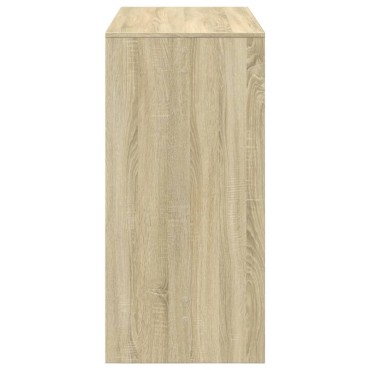 vidaXL Τραπέζι Μπαρ Sonoma Δρυς 102x50x103,5cm Επεξεργ. Ξύλο 1 τεμ.