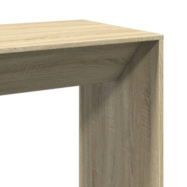 vidaXL Τραπέζι Μπαρ Sonoma Δρυς 102x50x103,5cm Επεξεργ. Ξύλο 1 τεμ.