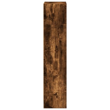 vidaXL Βιβλιοθήκη Καπνιστή Δρυς 40x24x109cm από Επεξεργασμένο Ξύλο 1 τεμ.