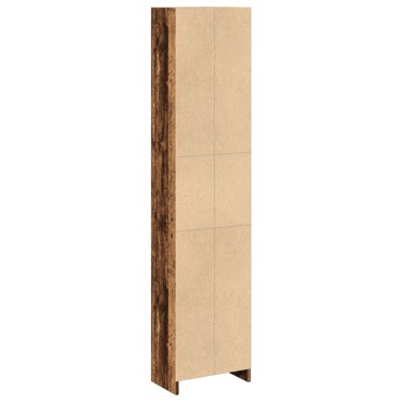 vidaXL Βιβλιοθήκη Όψη Παλαιού Ξύλου 40x24x176cm Επεξεργασμένο Ξύλο 1 τεμ.
