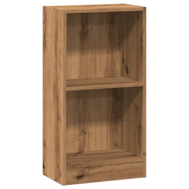 vidaXL Βιβλιοθήκη Αρτισιανή Δρυς 40x24x76cm από Επεξεργασμένο Ξύλο 1 τεμ.