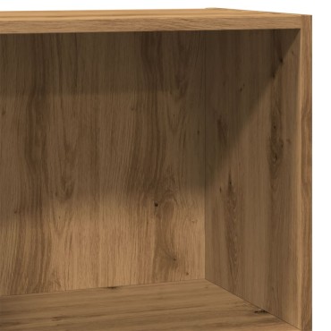 vidaXL Βιβλιοθήκη Αρτισιανή Δρυς 40x24x76cm από Επεξεργασμένο Ξύλο 1 τεμ.