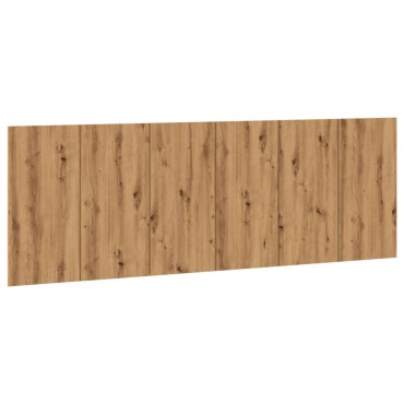 vidaXL Κεφαλάρι Κρεβατιού Αρτισιανή Δρυς 240x1,5x80cm Επεξεργ. Ξύλο 1 τεμ.