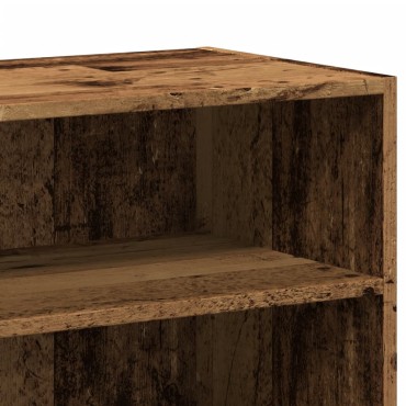 vidaXL Ραφιέρα Όψη Παλαιού Ξύλου 103,5x35x70cm Επεξεργασμένο Ξύλο 1 τεμ.