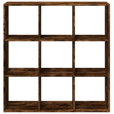 vidaXL Βιβλιοθήκη/Διαχωριστικό Χώρου Δρυς 102x29x103,5cm Επεξ. Ξύλο 1 τεμ.