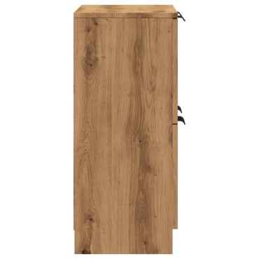 vidaXL Μπουφές Αρτισιανή Δρυς 60x30x70cm από Επεξεργασμένο Ξύλο 1 τεμ.