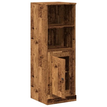 vidaXL Ντουλάπι Όψη Παλαιού Ξύλου 36x35,5x103,5cm Επεξεργασμένο Ξύλο 1 τεμ.
