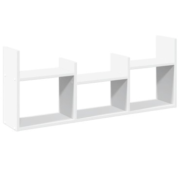 vidaXL Ντουλάπι Τοίχου Λευκό 100x18x40cm από Επεξεργασμένο Ξύλο 1 τεμ.