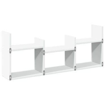 vidaXL Ντουλάπι Τοίχου Λευκό 100x18x40cm από Επεξεργασμένο Ξύλο 1 τεμ.