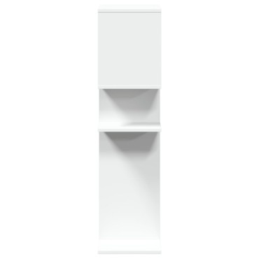 vidaXL Βιβλιοθήκη/Διαχωριστικό Χώρου Λευκό 92x29x112cm Επεξ. Ξύλο 1 τεμ.