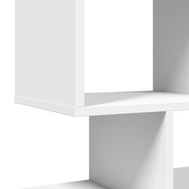 vidaXL Βιβλιοθήκη/Διαχωριστικό Χώρου Λευκό 92x29x112cm Επεξ. Ξύλο 1 τεμ.