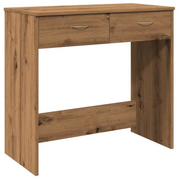 vidaXL Γραφείο Χρώμα Αρτισιανή Δρυς 80x40x75cm από Επεξ. Ξύλο 1 τεμ.
