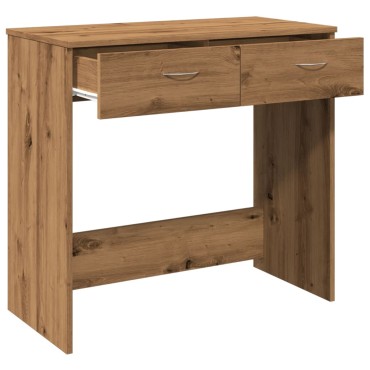 vidaXL Γραφείο Χρώμα Αρτισιανή Δρυς 80x40x75cm από Επεξ. Ξύλο 1 τεμ.