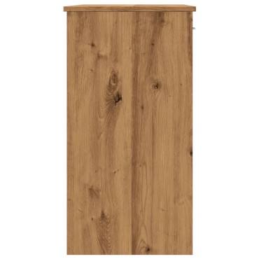 vidaXL Γραφείο Χρώμα Αρτισιανή Δρυς 80x40x75cm από Επεξ. Ξύλο 1 τεμ.