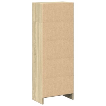 vidaXL Βιβλιοθήκη Sonoma Δρυς 40x24x109cm από Επεξεργασμένο Ξύλο 1 τεμ.