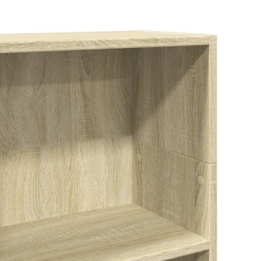 vidaXL Βιβλιοθήκη Sonoma Δρυς 40x24x109cm από Επεξεργασμένο Ξύλο 1 τεμ.