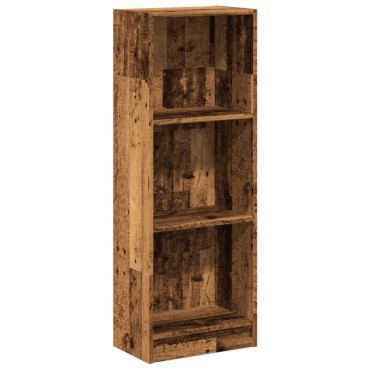 vidaXL Βιβλιοθήκη Όψη Παλαιού Ξύλου 40x24x109cm Επεξεργασμένο Ξύλο 1 τεμ.