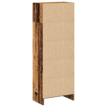 vidaXL Βιβλιοθήκη Όψη Παλαιού Ξύλου 40x24x109cm Επεξεργασμένο Ξύλο 1 τεμ.