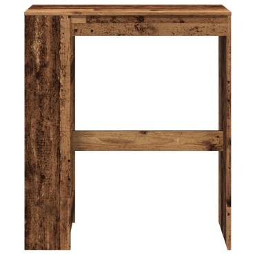 vidaXL Τραπέζι Μπαρ με Ράγες 90x40x103,5cm Επεξεργ. Ξύλο 1 τεμ.