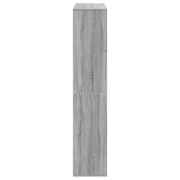 vidaXL Βιβλιοθήκη Γκρι Sonoma 102x29x143cm από Επεξεργασμένο Ξύλο 1 τεμ.