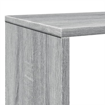 vidaXL Βιβλιοθήκη Γκρι Sonoma 102x29x143cm από Επεξεργασμένο Ξύλο 1 τεμ.