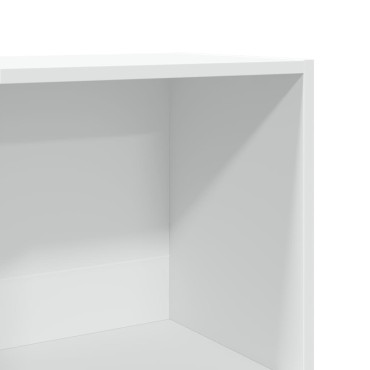 vidaXL Βιβλιοθήκη Λευκή 40x30x189cm από Επεξεργασμένο Ξύλο 1 τεμ.