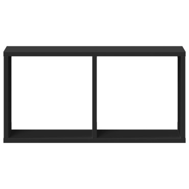 vidaXL Ντουλάπι Τοίχου Μαύρο 60x16x30cm από Επεξεργασμένο Ξύλο 1 τεμ.