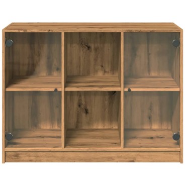 vidaXL Ντουλάπι Artisian Δρυς 102x37x75,5cm από Επεξεργασμένο Ξύλο 1 τεμ.