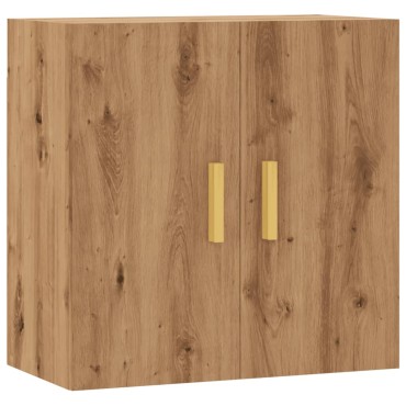 vidaXL Ντουλάπι Τοίχου Αρτισιανή Δρυς 60x31x60cm Επεξεργασμένο Ξύλο 1 τεμ.