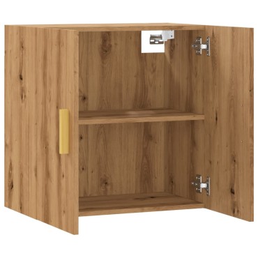 vidaXL Ντουλάπι Τοίχου Αρτισιανή Δρυς 60x31x60cm Επεξεργασμένο Ξύλο 1 τεμ.