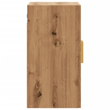 vidaXL Ντουλάπι Τοίχου Αρτισιανή Δρυς 60x31x60cm Επεξεργασμένο Ξύλο 1 τεμ.