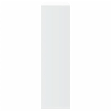 vidaXL Βιβλιοθήκη/Διαχωριστικό Χώρου Λευκό 69,5x29x103,5cm Επεξ. Ξύλο 1 τεμ.