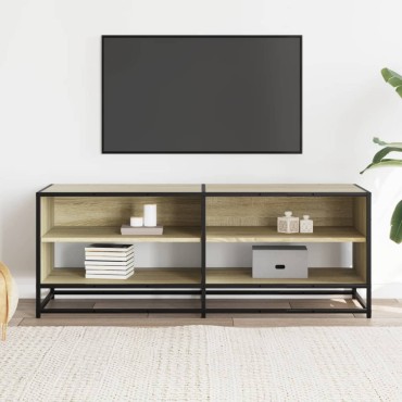 vidaXL Έπιπλο Τηλεόρασης Sonoma Δρυς 120,5x40x46cm Επεξ. Ξύλο