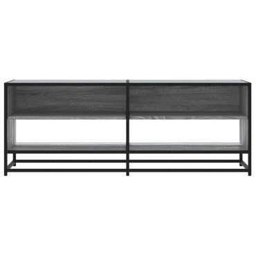 vidaXL Έπιπλο Τηλεόρασης Γκρι Sonoma 120,5x40x46cm Επεξ. Ξύλο