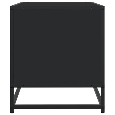 vidaXL Έπιπλο Τηλεόρασης Μαύρο 180x40x46cm από Επεξεργασμένο Ξύλο